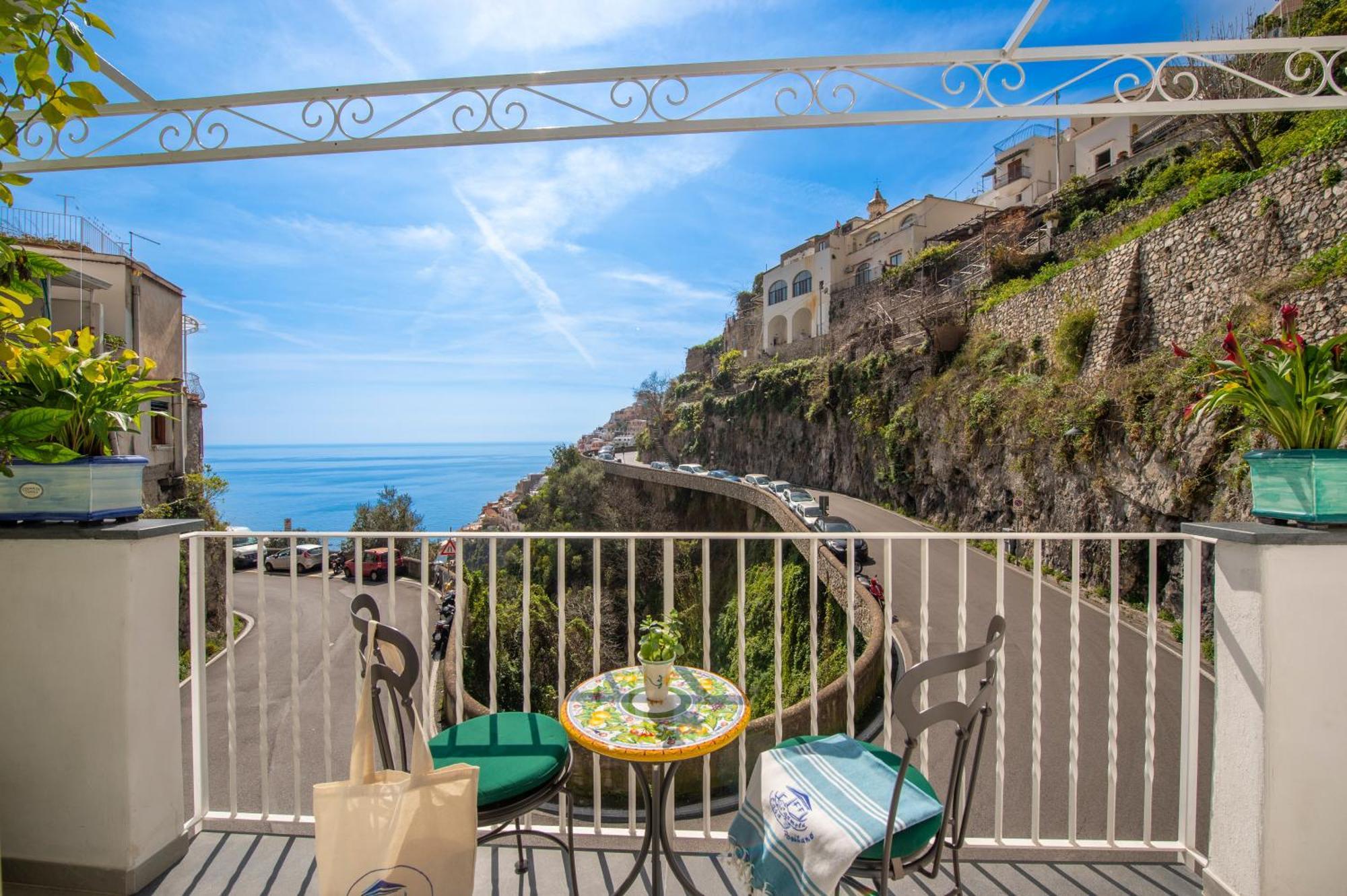 Casa Carmela Apartment Positano Bagian luar foto