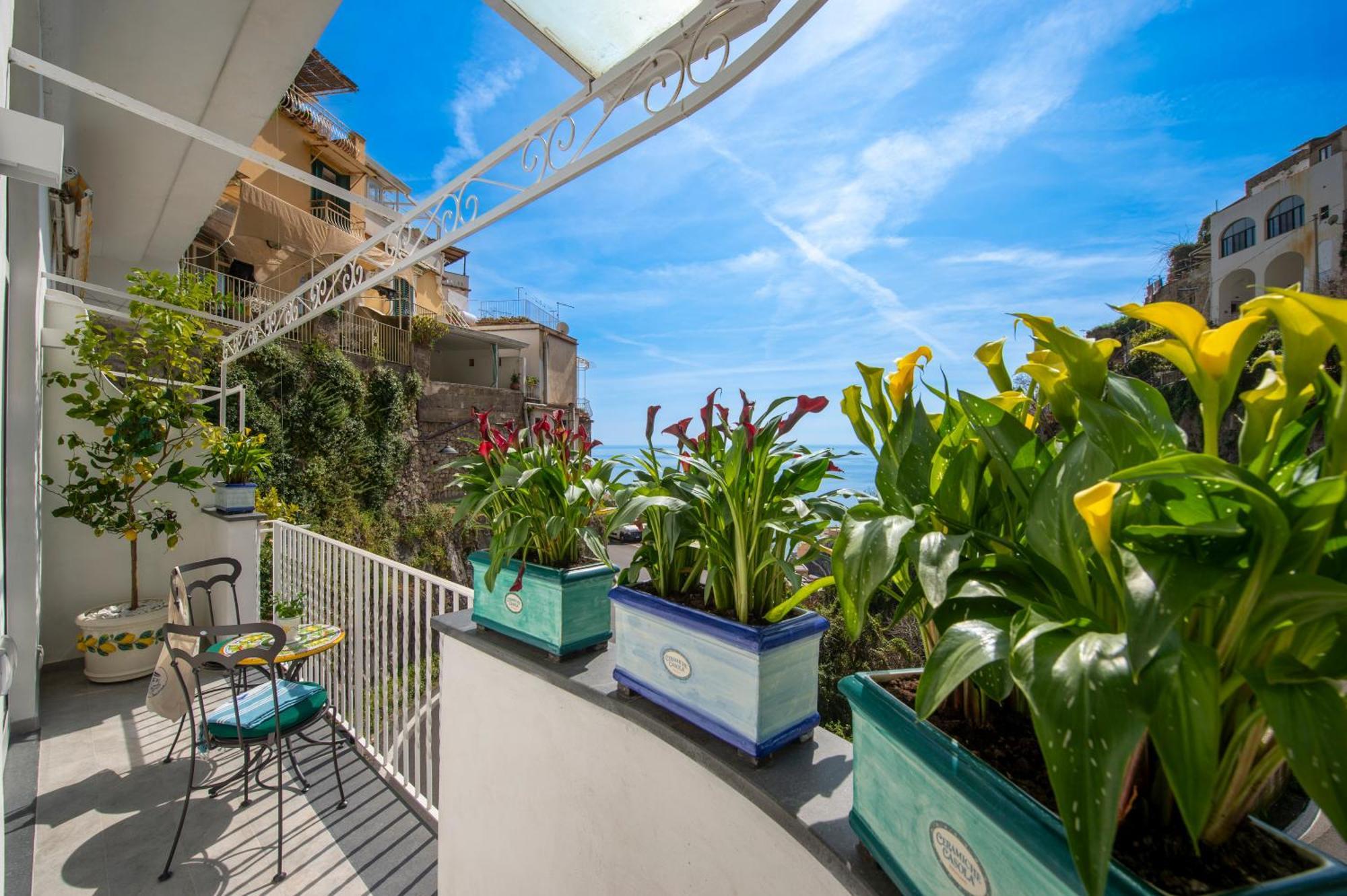 Casa Carmela Apartment Positano Bagian luar foto
