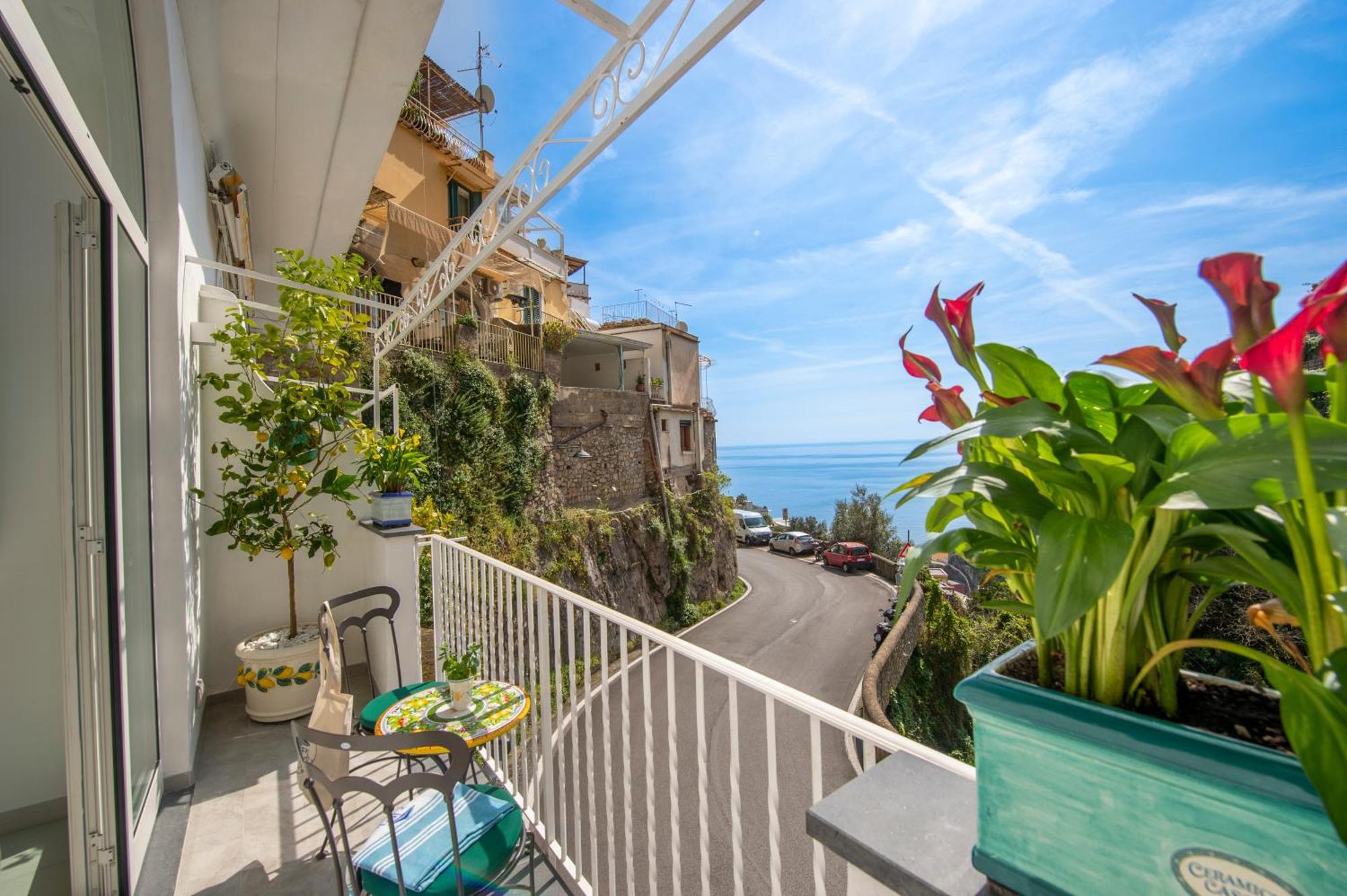 Casa Carmela Apartment Positano Bagian luar foto